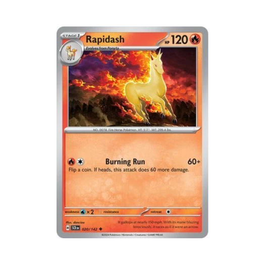 포켓몬 TCG 날쌩마 U 스텔라 크라운 (영문판) 카드 이미지