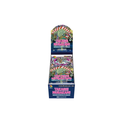 카이카이키키 TCG 무라카미 플라워즈 무지개의 꼬리를 밟고 전시회 한정 박스 (일어판)