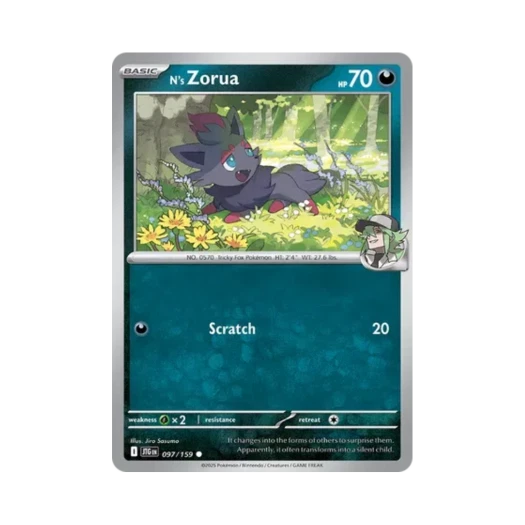 포켓몬 TCG N의 조로아 C 저니 투게더 (영문판)