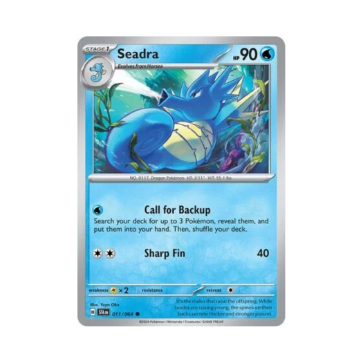 Pokemon TCG Seadra C Shrouded Fable (English Ver.)