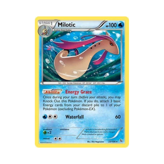 포켓몬 TCG 밀로틱 RH 플래시파이어 (영문판)
