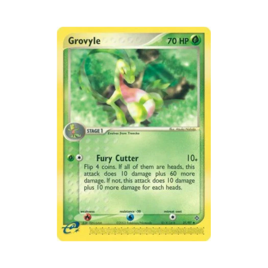포켓몬 TCG 나무돌이 U EX 드래곤 (영문판)