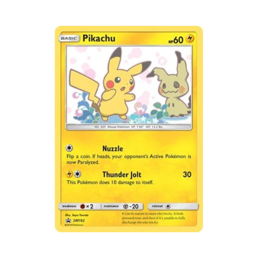 Pokemon TCG Pikachu P Sun & Moon Promos (English Ver.)