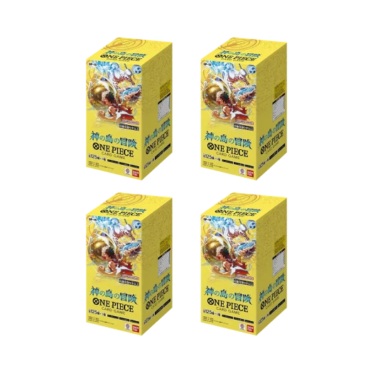 원피스 TCG OP-15 부스터 팩 신의 섬의 모험 4 박스 (96팩/일어판)