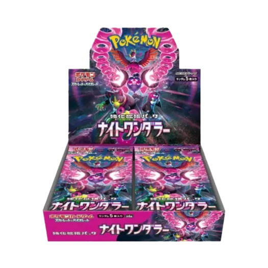 포켓몬 TCG 스칼렛 & 바이올렛 강화 확장팩 나이트원더러 박스 (일어판)