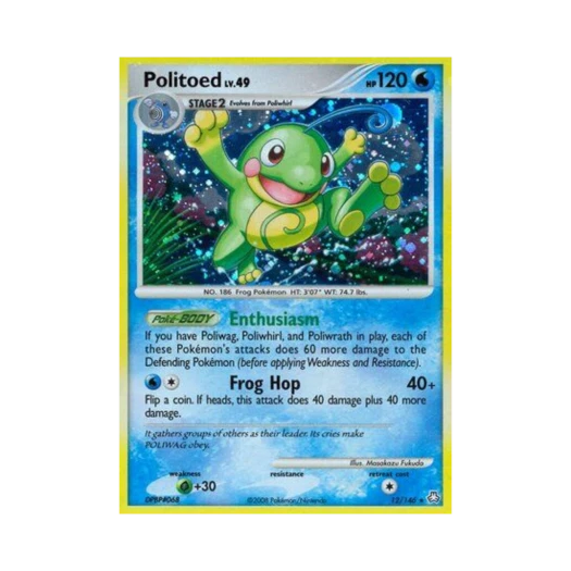 Pokemon TCG Politoed RH Legends Awakened (English Ver.)