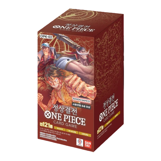 원피스 TCG OPK-02 부스터 팩 정상결전 박스 (24팩/한글판)