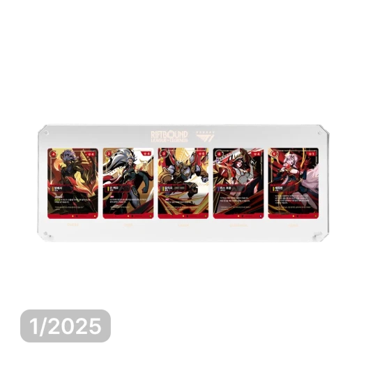 [Faker 1/2025] Riftbound x 2025 Worlds Champion T1 Signature Edition (Korean Ver.)