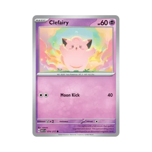 포켓몬 TCG 삐삐 C 메가 에볼루션 어센드 히어로즈 (영문판)