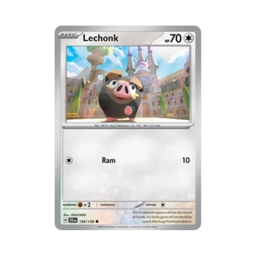 Pokemon TCG Lechonk C Journey Together (English Ver.)