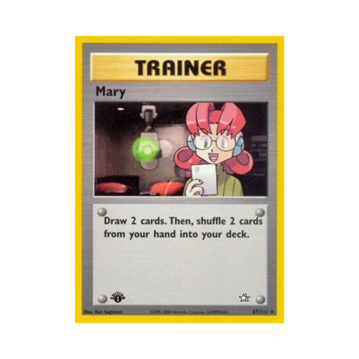 포켓몬 TCG 호두 R 네오 제네시스 (영문판)