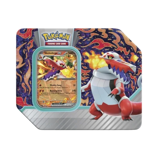 Pokemon TCG Paldea Partners Tin Skeledirge ex (English Ver.)