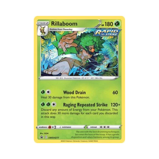포켓몬 TCG 고릴타 P 소드 & 실드 프로모카드 (영문판)