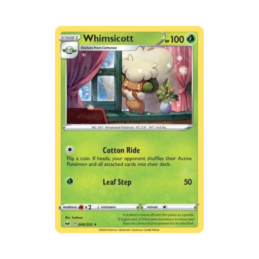 포켓몬 TCG 엘풍 R 소드 & 실드 (영문판)