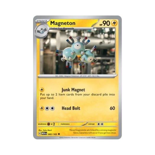 Pokemon TCG Magneton U Scarlet & Violet 151 (English Ver.)
