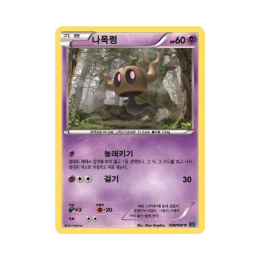 포켓몬 TCG 나목령 C X컬렉션 (한글판)