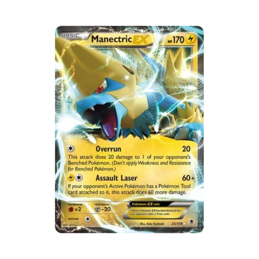 포켓몬 TCG 썬더볼트 EX RHE 팬텀 포스 (영문판)