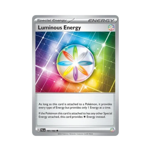 포켓몬 TCG 루미너스 에너지 U 팔데아 이볼브드 (영문판)