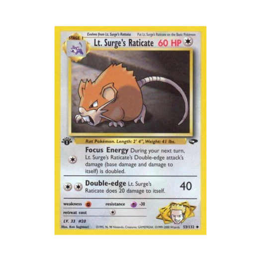 포켓몬 TCG 마티스의 레트라 U 짐 첼린지 (영문판)