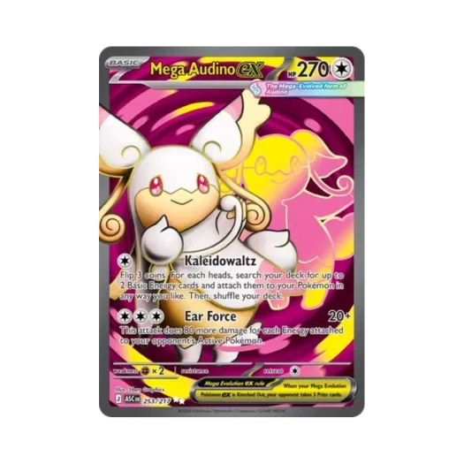 포켓몬 TCG 메가 다부니 ex UR 메가 에볼루션 어센드 히어로즈 (영문판)
