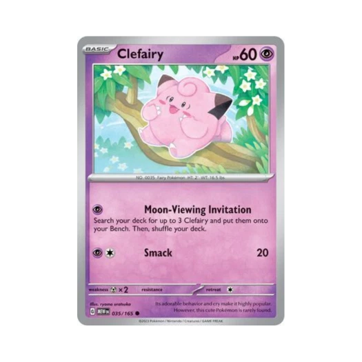 Pokemon TCG Clefairy C Scarlet & Violet 151 (English Ver.)