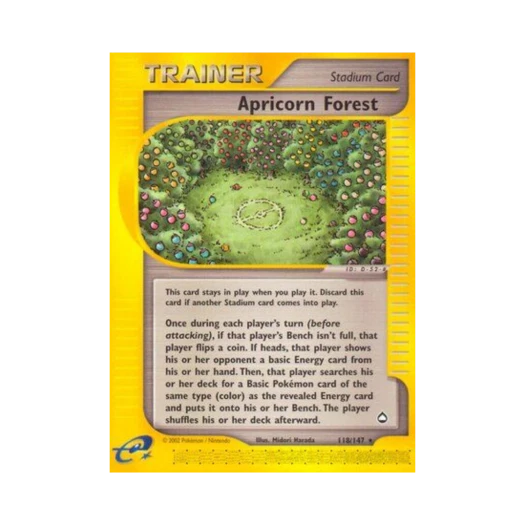 포켓몬 TCG 아프리콘 포레스트 R 아쿠아폴리스 (영문판)