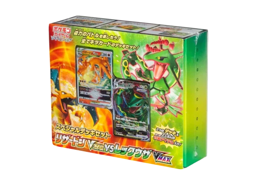 포켓몬 TCG 소드&실드 스페셜 덱 세트 리자몽 VSTAR vs 레쿠쟈 VMAX (일어판)