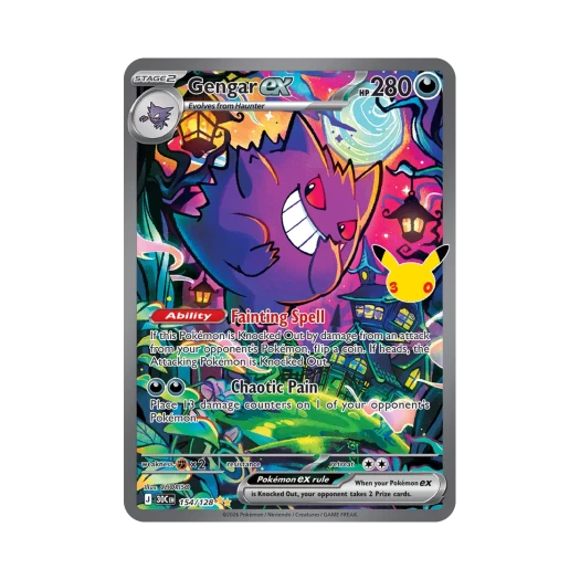 포켓몬 TCG 팬텀 ex SAR 30주년 기념 (영문판)