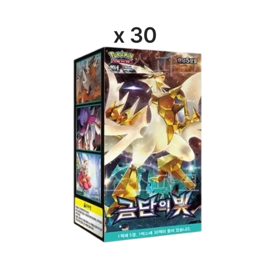 포켓몬 TCG 썬&문 확장팩 금단의 빛 30 박스 (총 900팩/한글판)