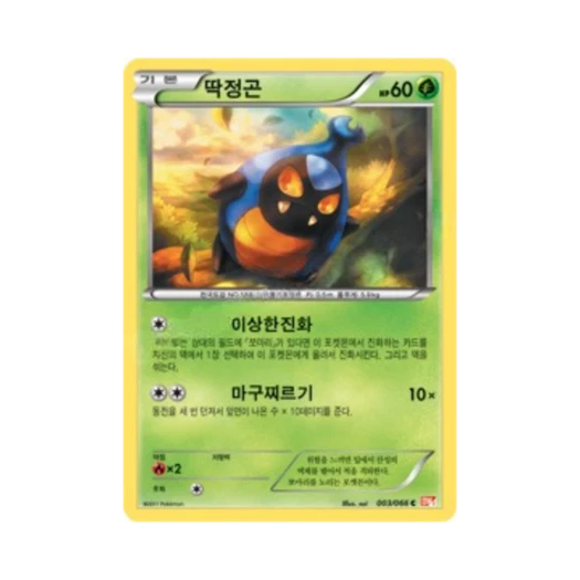 포켓몬 TCG 딱정곤 C 레드컬렉션 (한글판)