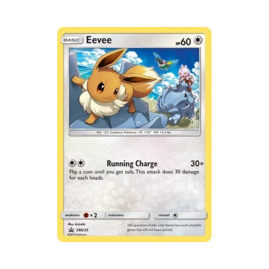 포켓몬 TCG 이브이 P 썬 & 문 프로모카드 (영문판)