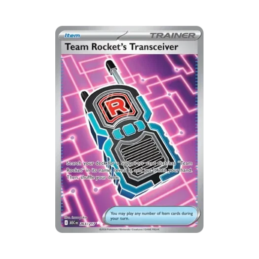 포켓몬 TCG 로켓단의 리시버 I 메가 에볼루션 어센드 히어로즈 (영문판)