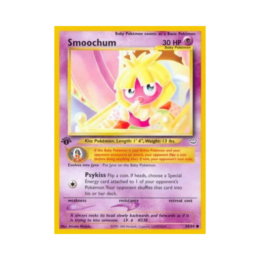포켓몬 TCG 뽀뽀라 C 네오 레버레이션 (영문판)