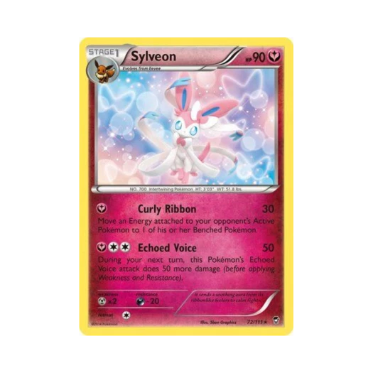 포켓몬 TCG 님피아 R 퓨리어스 피스트 (영문판)