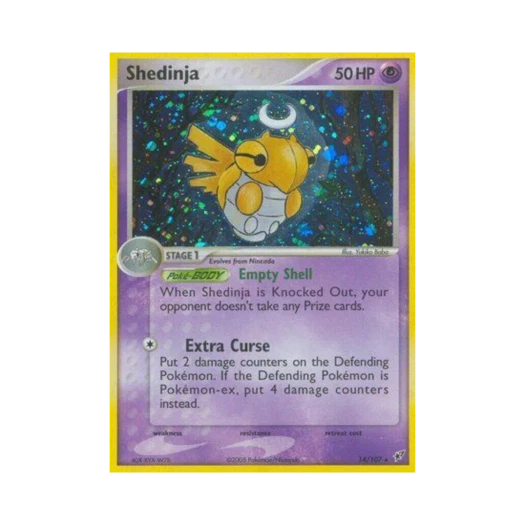 포켓몬 TCG 껍질몬 RH EX 테오키스 (영문판)