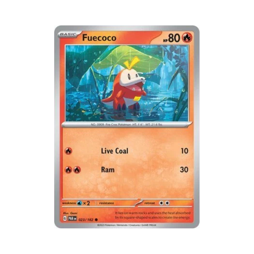 포켓몬 TCG 뜨아거 C 파라독스 리프트 (영문판) 카드 이미지