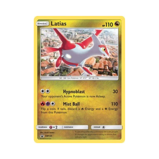 Pokemon TCG Latias P Sun & Moon Promos (English Ver.)