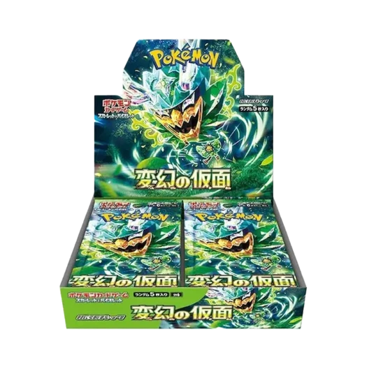 Pokemon TCG Scarlet & Violet Expansion Pack Mask of Change Box (Japanese Ver.)
