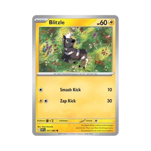 Pokemon TCG Blitzle C White Flare (English Ver.)