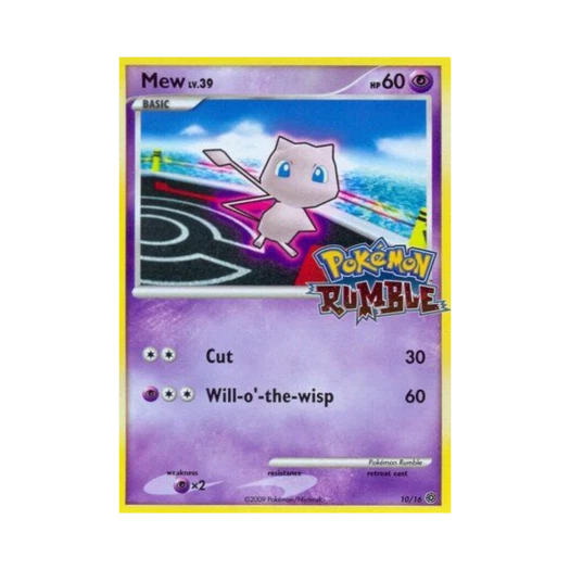 Pokemon TCG Mew Pokemon Rumble (English Ver.)