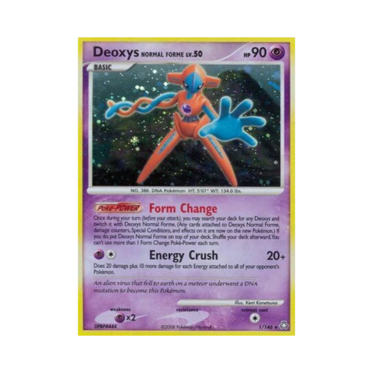 포켓몬 TCG 테오키스 노말폼 RH 레전드 어웨이크드 (영문판)