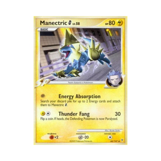 Pokemon TCG Manectric G U Supreme Victors (English Ver.)
