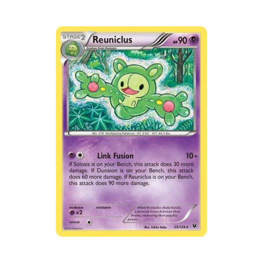 Pokemon TCG Reuniclus R Fates Collide (English Ver.)