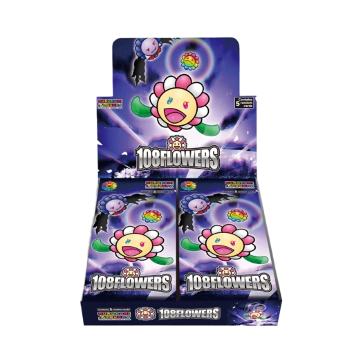 카이카이키키 TCG 무라카미 플라워 컬렉터블 트레이딩 카드 박스 영문판 (12개입)