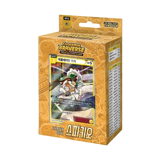 쿠키런 TCG 쿠키런 브레이버스 스타터 덱 스파키오 (60팩/한글판)