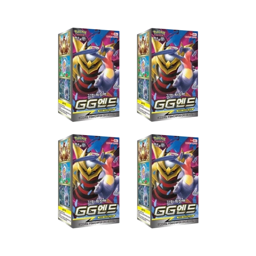 포켓몬 TCG 썬&문 강화 확장팩 GG엔드 4 박스 (80팩/한글판)