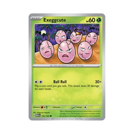 Pokemon TCG Exeggcute C Scarlet & Violet 151 (English Ver.)