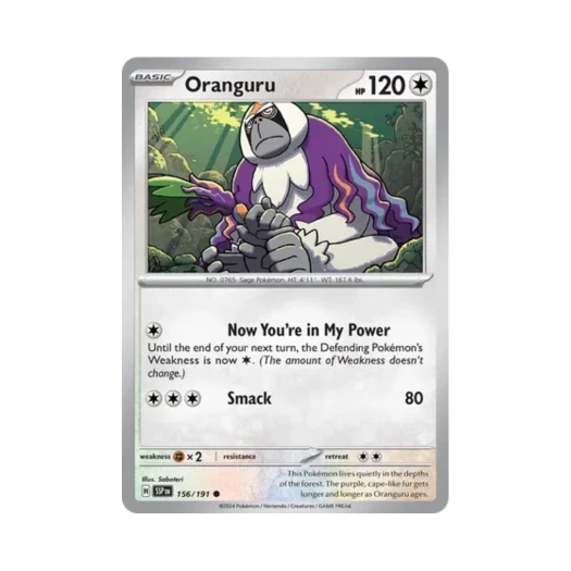 포켓몬 TCG 하랑우탄 C 서징 스파크 (영문판) 카드 이미지