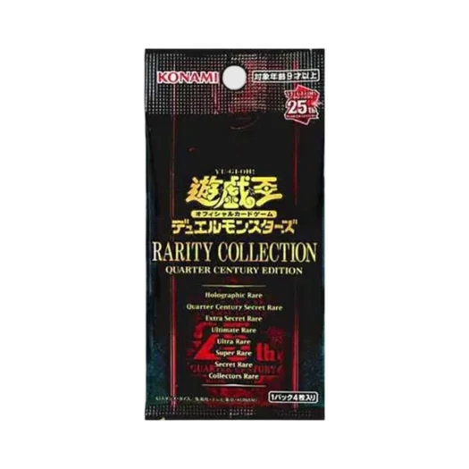 Yu-Gi-Oh OCG Duel Monsters Rarity Collection Quarter Century Edition Pack (Card of 4/Japanese Ver.)