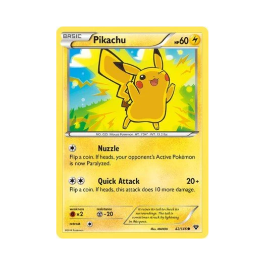 포켓몬 TCG 피카츄 C XY (영문판)